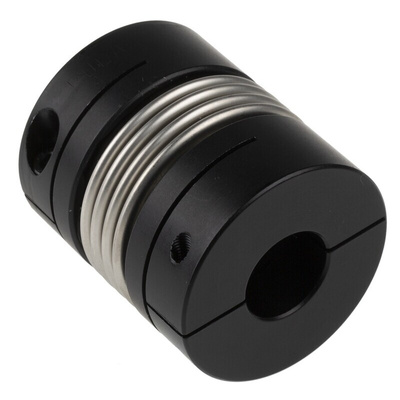 Ruland Bellows Coupling, 51mm Outside Diameter, 20mm Bore, 58.7mm Length Coupler