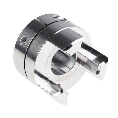 Ruland Jaw Coupling, 57mm Outside Diameter, 25mm Bore, 80mm Length Coupler