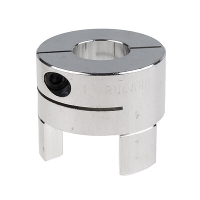 Ruland Jaw Coupling, 57mm Outside Diameter, 25mm Bore, 80mm Length Coupler