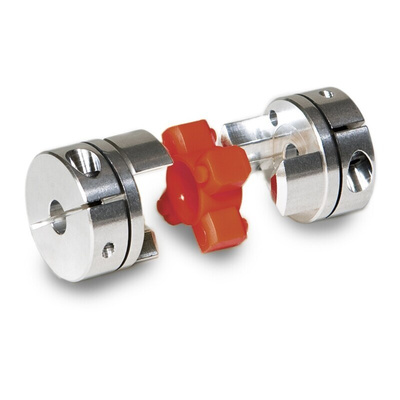 Ruland Jaw Coupling, 41.3mm Outside Diameter, 20mm Bore, 53mm Length Coupler