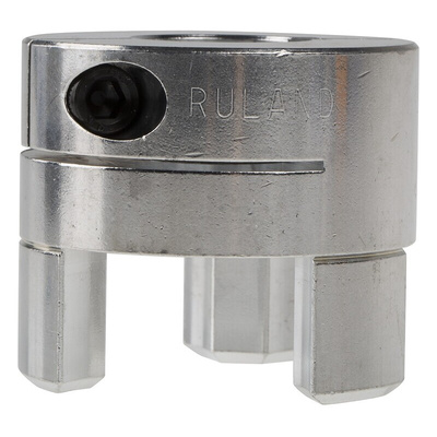 Ruland Jaw Coupling, 57mm Outside Diameter, 25mm Bore, 80mm Length Coupler