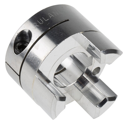 Ruland Jaw Coupling, 57mm Outside Diameter, 25mm Bore, 80mm Length Coupler