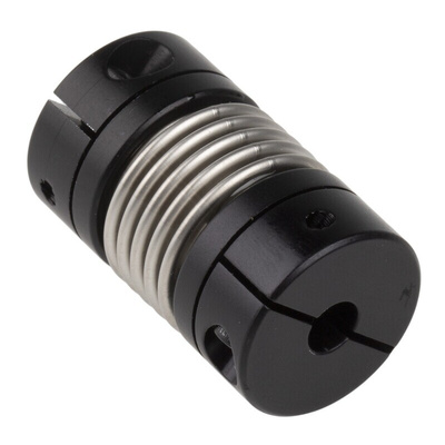 Ruland Bellows Coupling, 19mm Outside Diameter, 6mm Bore, 30.2mm Length Coupler