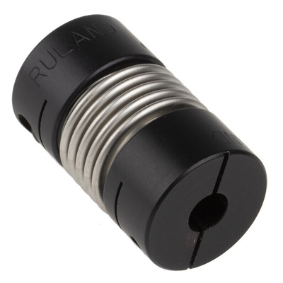 Ruland Bellows Coupling, 19mm Outside Diameter, 6mm Bore, 30.2mm Length Coupler
