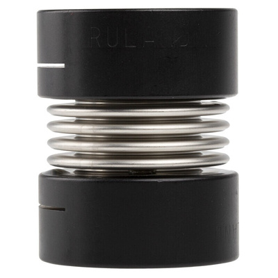 Ruland Bellows Coupling, 41.3mm Outside Diameter, 20mm Bore, 50.8mm Length Coupler