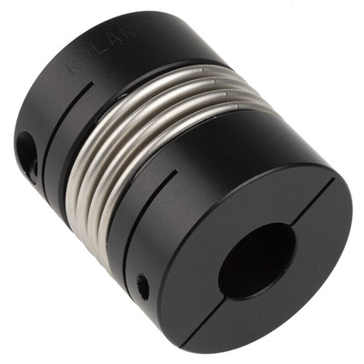 Ruland Bellows Coupling, 51mm Outside Diameter, 25mm Bore, 58.7mm Length Coupler