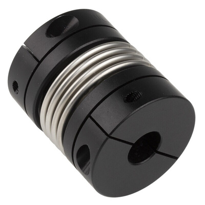 Ruland Bellows Coupling, 51mm Outside Diameter, 20mm Bore, 58.7mm Length Coupler