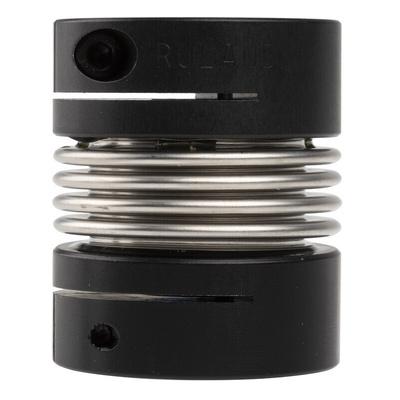 Ruland Bellows Coupling, 51mm Outside Diameter, 20mm Bore, 58.7mm Length Coupler