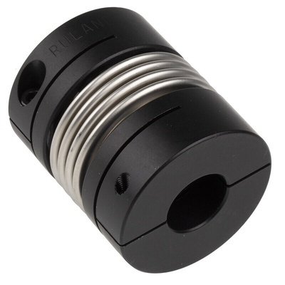 Ruland Bellows Coupling, 51mm Outside Diameter, 20mm Bore, 58.7mm Length Coupler