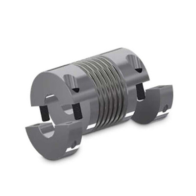 Huco Bellows Coupling, 82mm Outside Diameter, 32mm Bore, 91mm Length Coupler