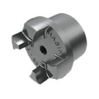 OPTIBELT Half Coupling Flange, 200mm Outside Diameter, 38mm Bore, 245mm Length Half Coupling Flange