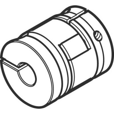 Festo Elastomer, 30mm Outside Diameter, 10mm Bore, 35mm Length Jaw Coupling Spider