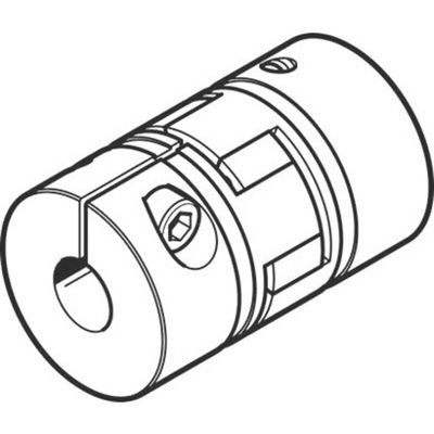 Festo Elastomer, 14mm Outside Diameter, 11mm Bore, 66mm Length Flexible Coupling