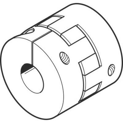 Festo Elastomer, 32mm Outside Diameter, 24mm Bore, 62mm Length Coupler