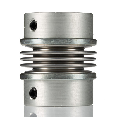 Huco Bellows Coupling, 41mm Outside Diameter, 16mm Bore, 49.7mm Length Coupler
