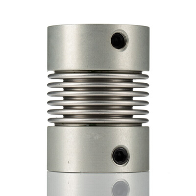 Huco Bellows Coupling, 45mm Outside Diameter, 20mm Bore, 19.5mm Length Coupler