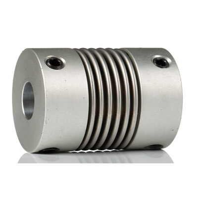 Huco Bellows Coupling, 45mm Outside Diameter, 16mm Bore, 19.5mm Length Coupler