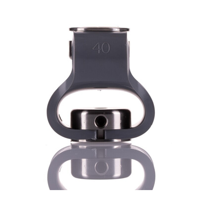 Huco Double Loop Elastomer, 6mm Bore, 56mm Length Coupler