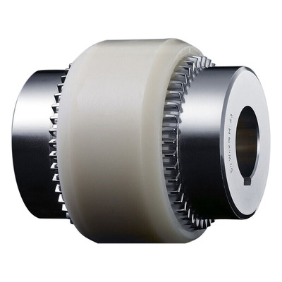 KTR Gear Coupling, 47mm Outside Diameter, 19mm Bore, 37mm Length Coupler