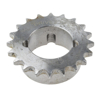 RS PRO 20 Tooth Taper Bush Sprocket 06B-1 Chain Type