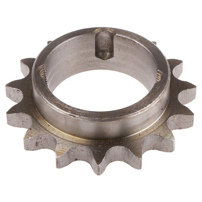 RS PRO 15 Tooth Taper Bush Sprocket 12B-1 Chain Type
