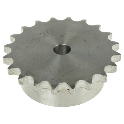 RS PRO 20 Tooth Pilot Sprocket 08B-1 Chain Type