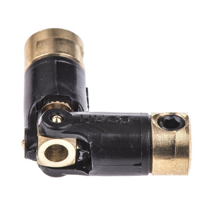 Huco Universal Joint 103.06.1414, Single, Plain, Bore 3 x 3mm, 27.2mm Length
