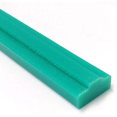 RS PRO Green GR1 profile 08B Chain Guide 2m x 20mm x 10mm
