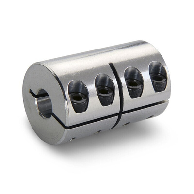 Ruland Shaft Coupling, 24mm Outside Diameter, 8mm Bore, 35mm Length Coupler