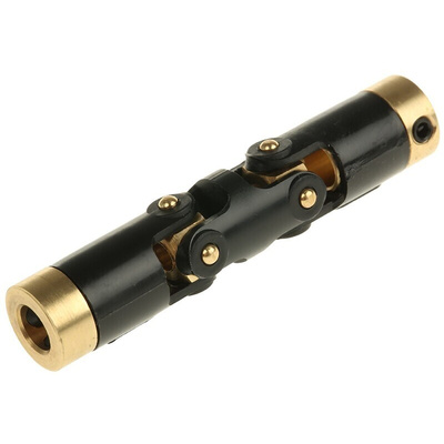 Huco Universal Joint 111.09.2020, Double, Plain, Bore 5 x 5mm, 50.8mm Length