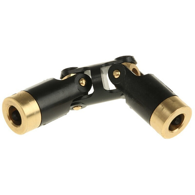 Huco Universal Joint 111.09.2020, Double, Plain, Bore 5 x 5mm, 50.8mm Length
