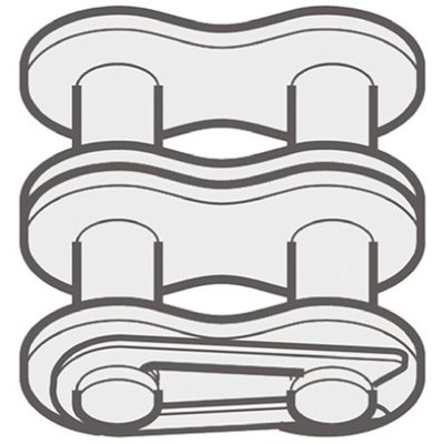 Renold Renold (Blue Box) 06B-2 Offset Link Steel Roller Chain Link