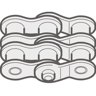 Renold Renold (Blue Box) 10B-2 Offset Link Steel Roller Chain Link