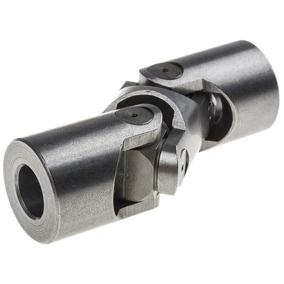 RS PRO Universal Joint, Double, Plain, Bore 12mm, 86mm Length