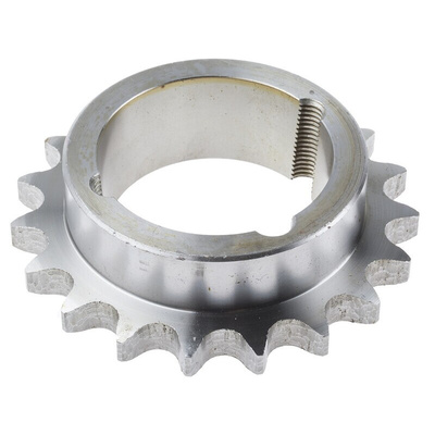 RS PRO 19 Tooth Taper Bush Sprocket 12B-1 Chain Type