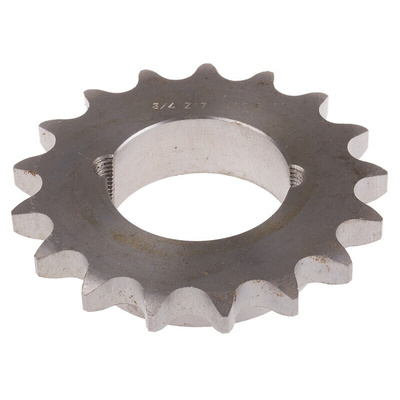 RS PRO 17 Tooth Taper Bush Sprocket 12B-1 Chain Type