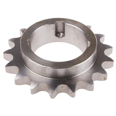 RS PRO 17 Tooth Taper Bush Sprocket 12B-1 Chain Type