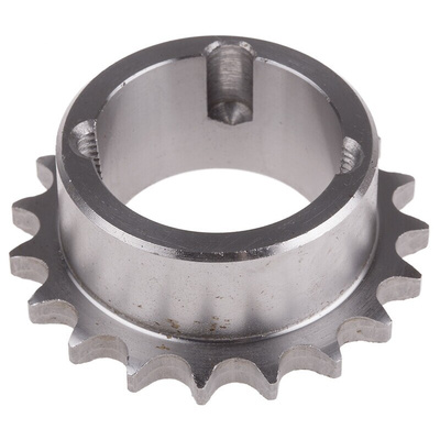 RS PRO 19 Tooth Taper Bush Sprocket 06B-1 Chain Type