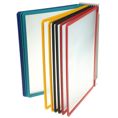 Durable Black, Blue, Green, Red, Yellow Presentation Folder