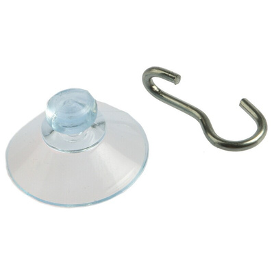 RS PRO Suction Cup Hook x 10