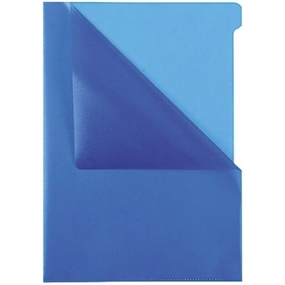 Durable Blue A4 Corner Opening Pocket