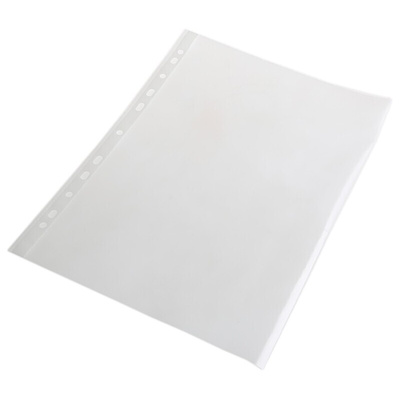 Esselte Transparent A4 Punched Pocket