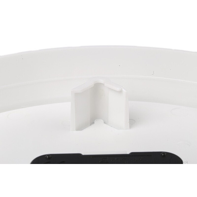 RS PRO White Analog Wall Clock, 215mm Diameter