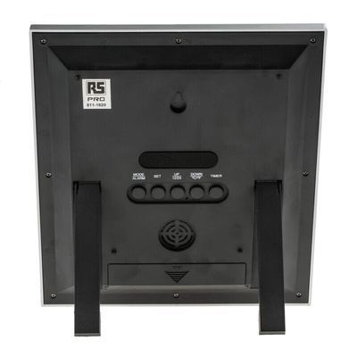 RS PRO Silver Wall Clock