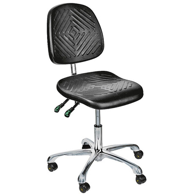 RS PRO Grey Fabric Lab Chair