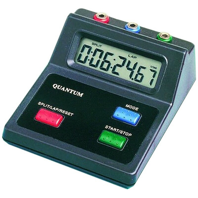 8888 Black Digital Desktop Timer 10h, With UKAS Calibration