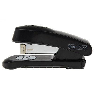 Rapesco R53800B1 Half Strip Stapler, 20 Sheet Capacity, 24/6 mm, 26/6 mm Staple Size