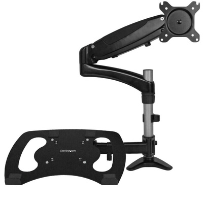 StarTech.com Desk Mounting Monitor Arm, Laptop Stand for 1 x Screen, 27in Screen Size