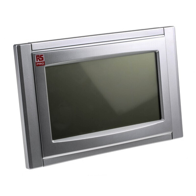 RS PRO Silver Radio Controlled Desktop, Wall Clock