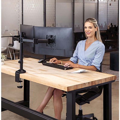 Fellowes for 2 x Screen, 27" (68.5cm) Screen Size